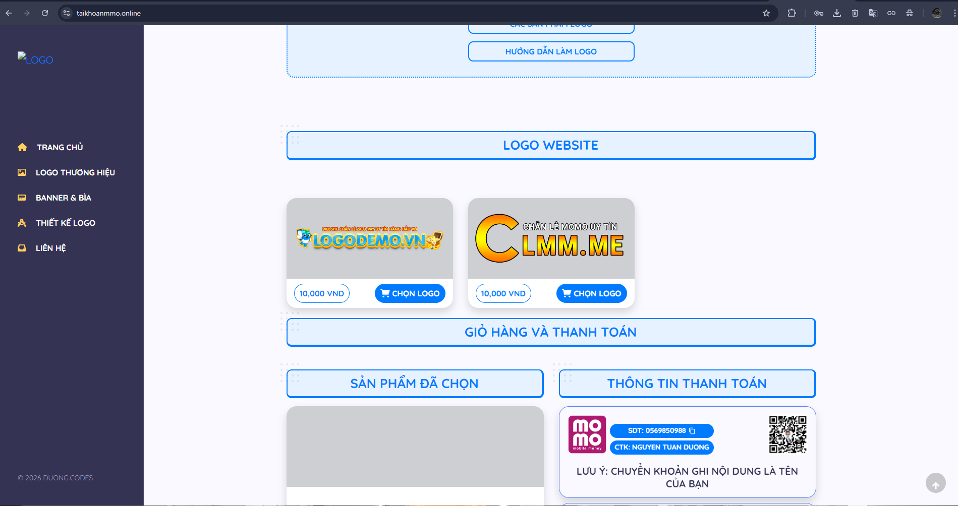 [CODELOGO2] Thiết Kế LOGO Có Từng Chuyên Mục