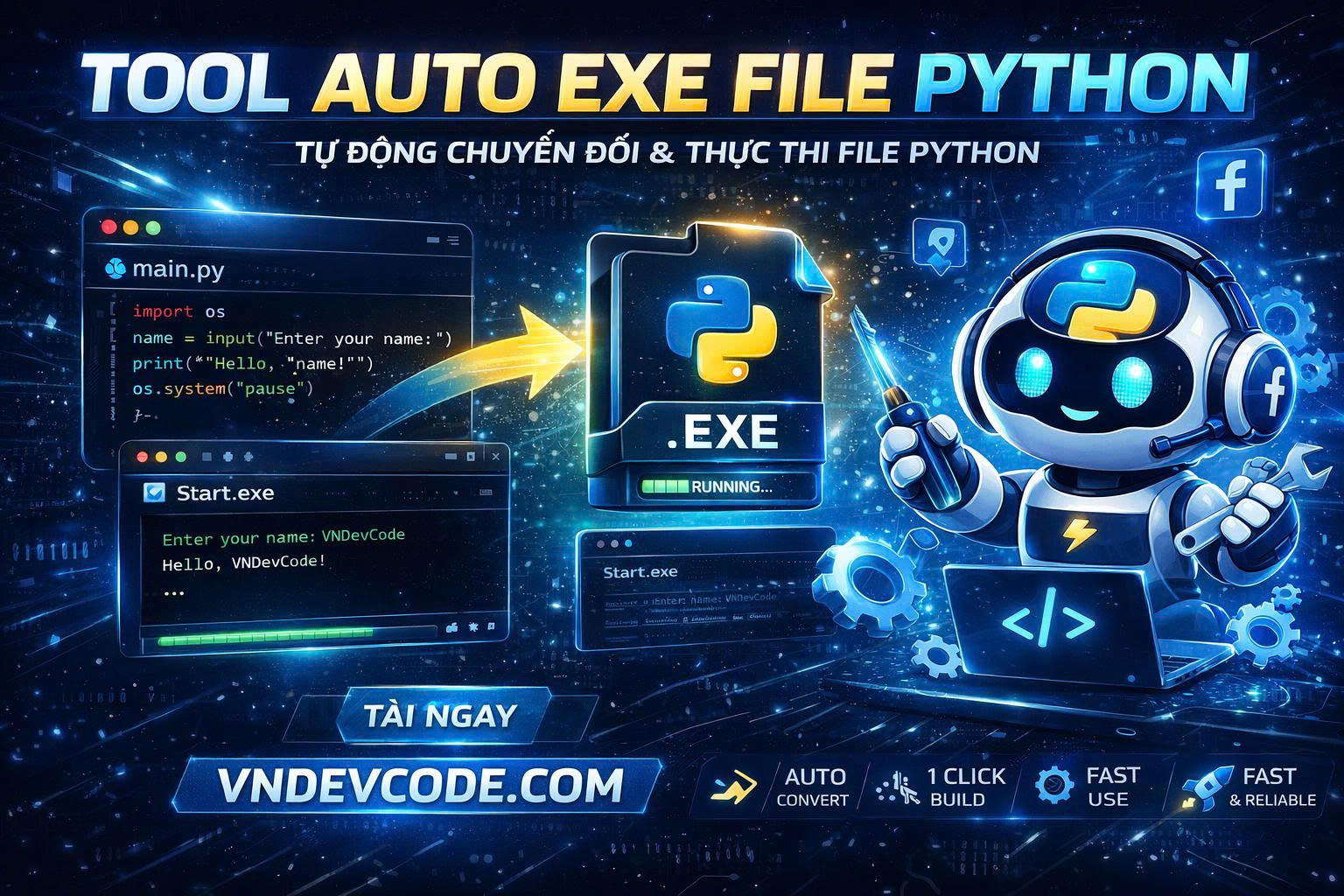 Tool Auto Exe File Python