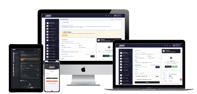 [Website Con Likesub369] Tạo website bán tương tác mạng xã hội tự động