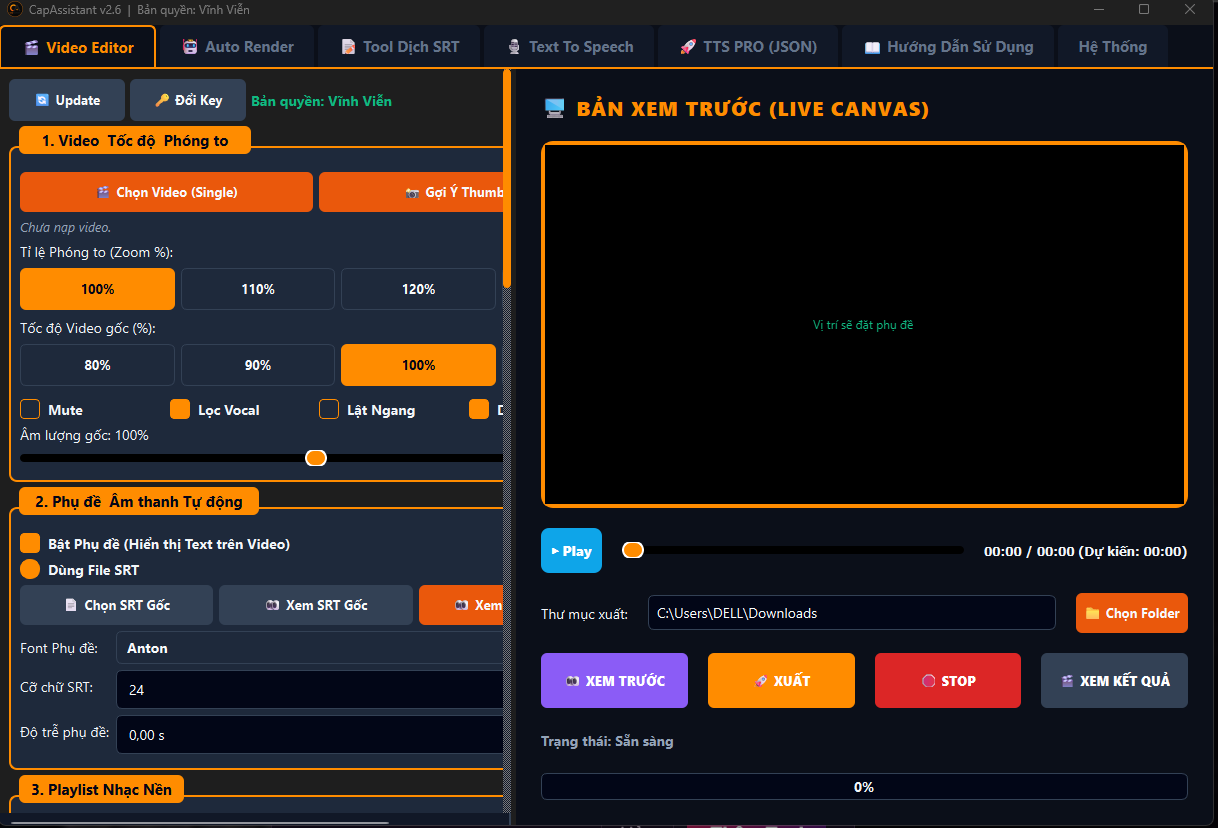 [source + tool] reup recap video của capassistantv2.8